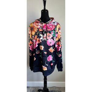 Lunafide Flower Reign Pullover Hoodie and Matching Legging Lounge Set Size S/M